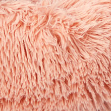 Pink PaWz Faux Fur Calming Cat Bed